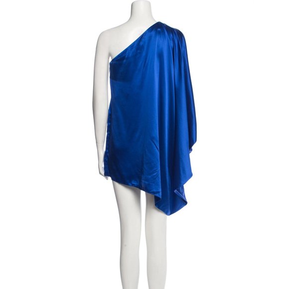 Saint Laurent 2022 Knee-Length Dress Blue Size Small - Picture 5 of 5